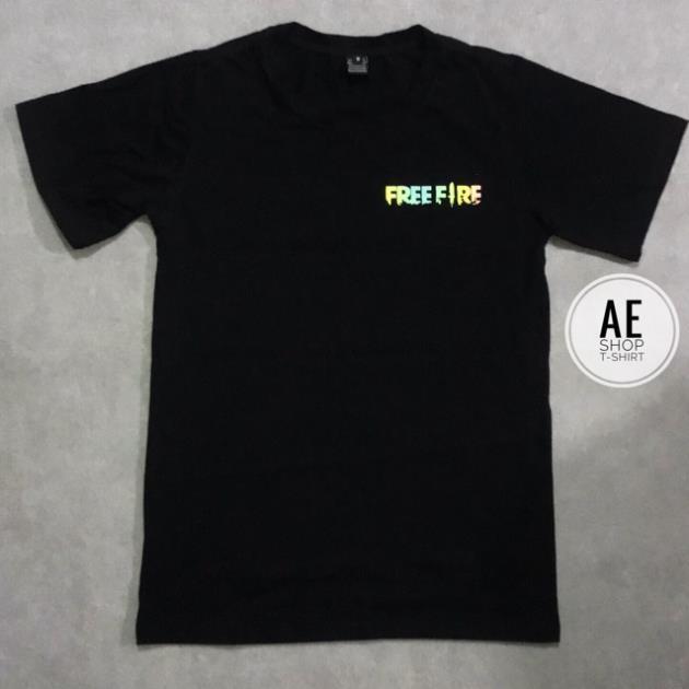 Áo Thun FreeFire Nam Ngắn Tay Cổ Tròn Thời Trang