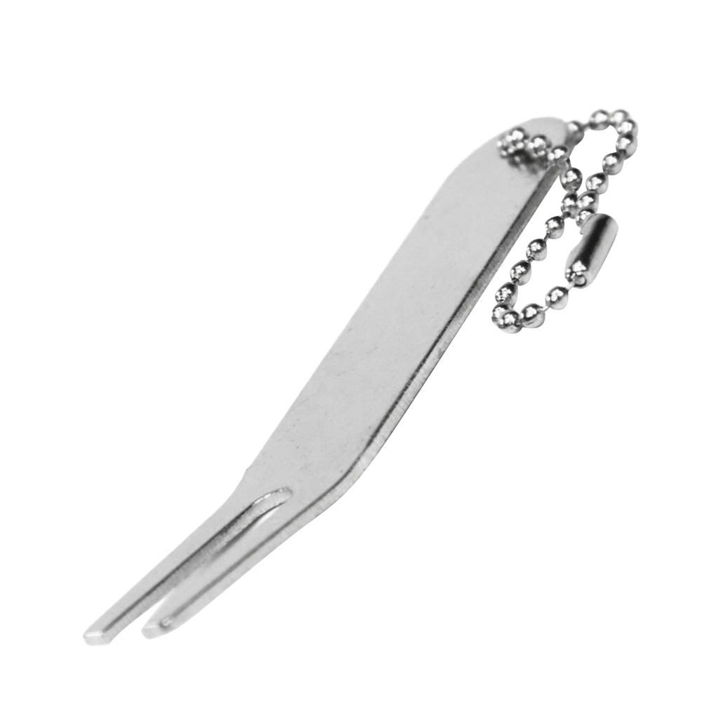 Zinc Alloy Golf Putting Green Divot Repair Tool Fork Gift for Golfer Club