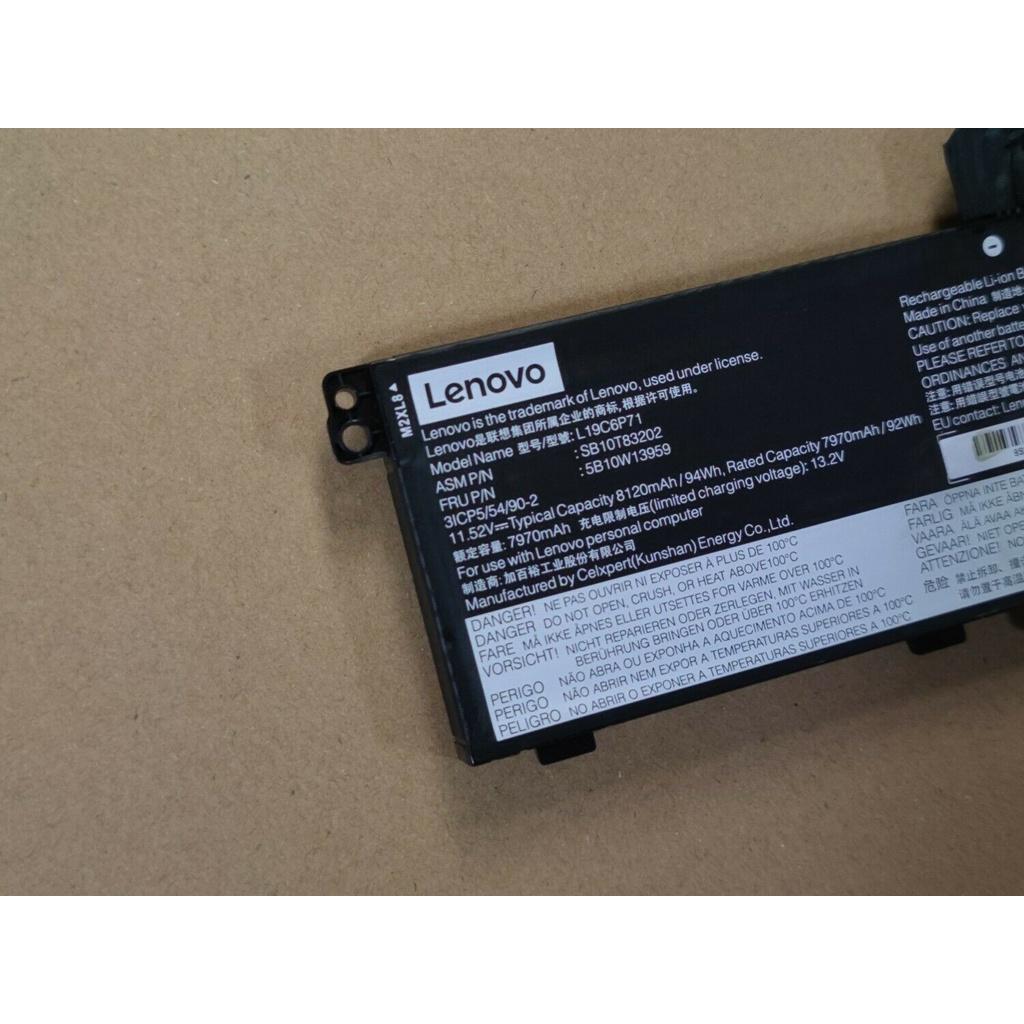 Pin Dùng cho Laptop Lenovo Thinkpad P15 P15s P15v SB10T83201 L19C6P71 L19L6P71 Battery Original 92wh