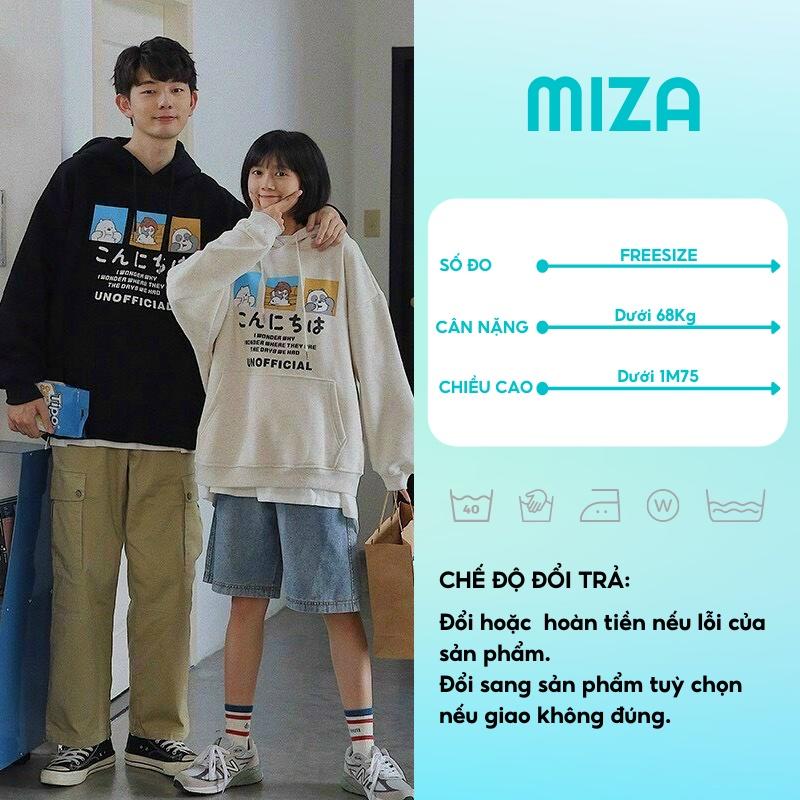 Áo hoodie nam nữ unisex nỉ ngoại cao cấp da cá form rộng có mũ ulzzang hàn quốc cặp đôi local brand cute zip UNOFFICIAL