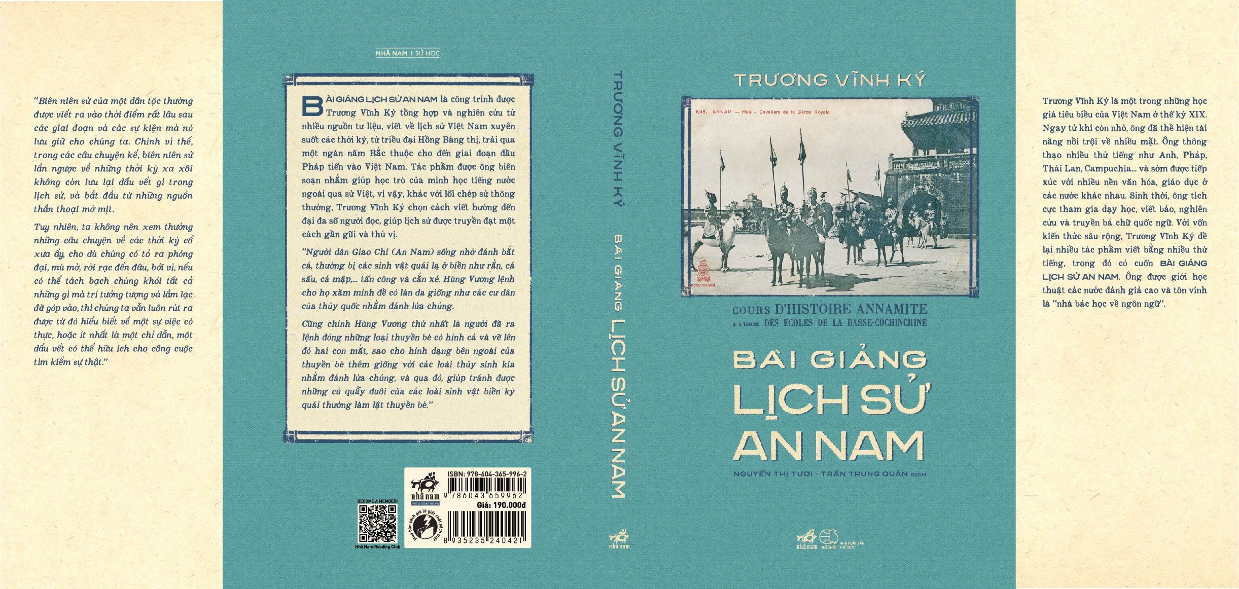 Sách - Bài giảng lịch sử An Nam (Trương Vĩnh Ký) - Nhã Nam Official