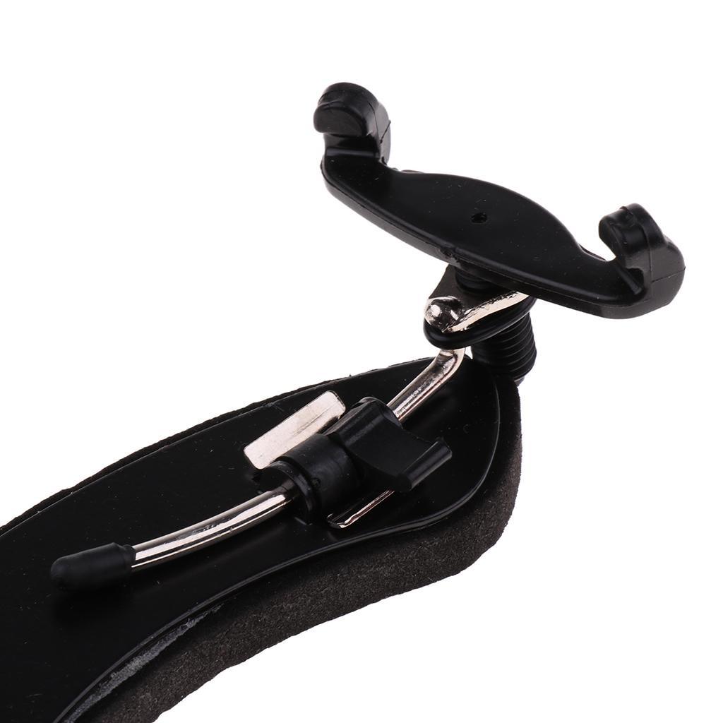 Adjustable Violin Fiddle Shoulder Rest Padding Support Holder Black #1