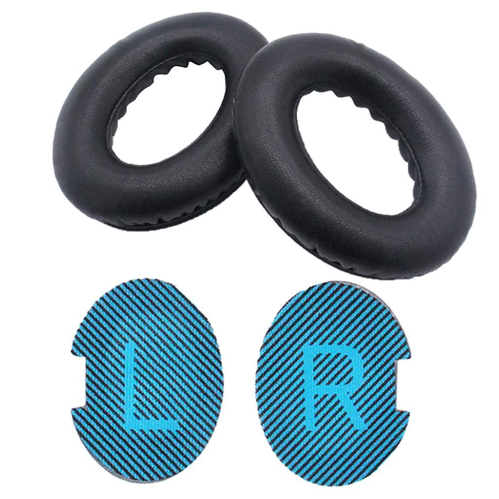 2Pcs Ear Pads Earphone Headphone Cushions Cover Leather for QC2 QC15 #2