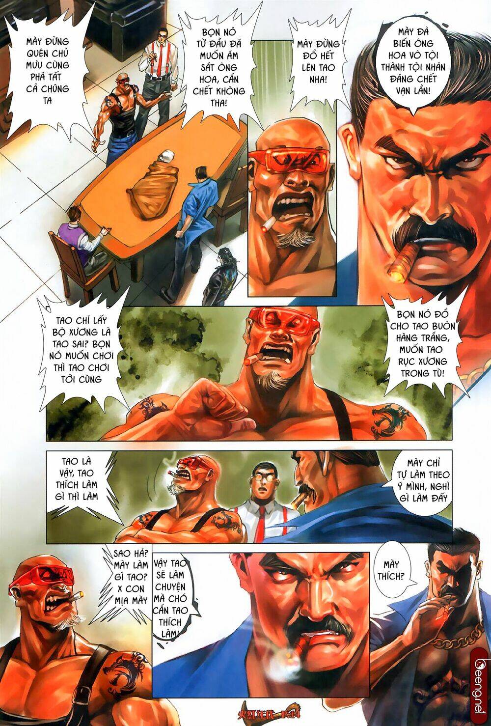 hỏa hồng niên đại hắc cốt đường chapter 557 13