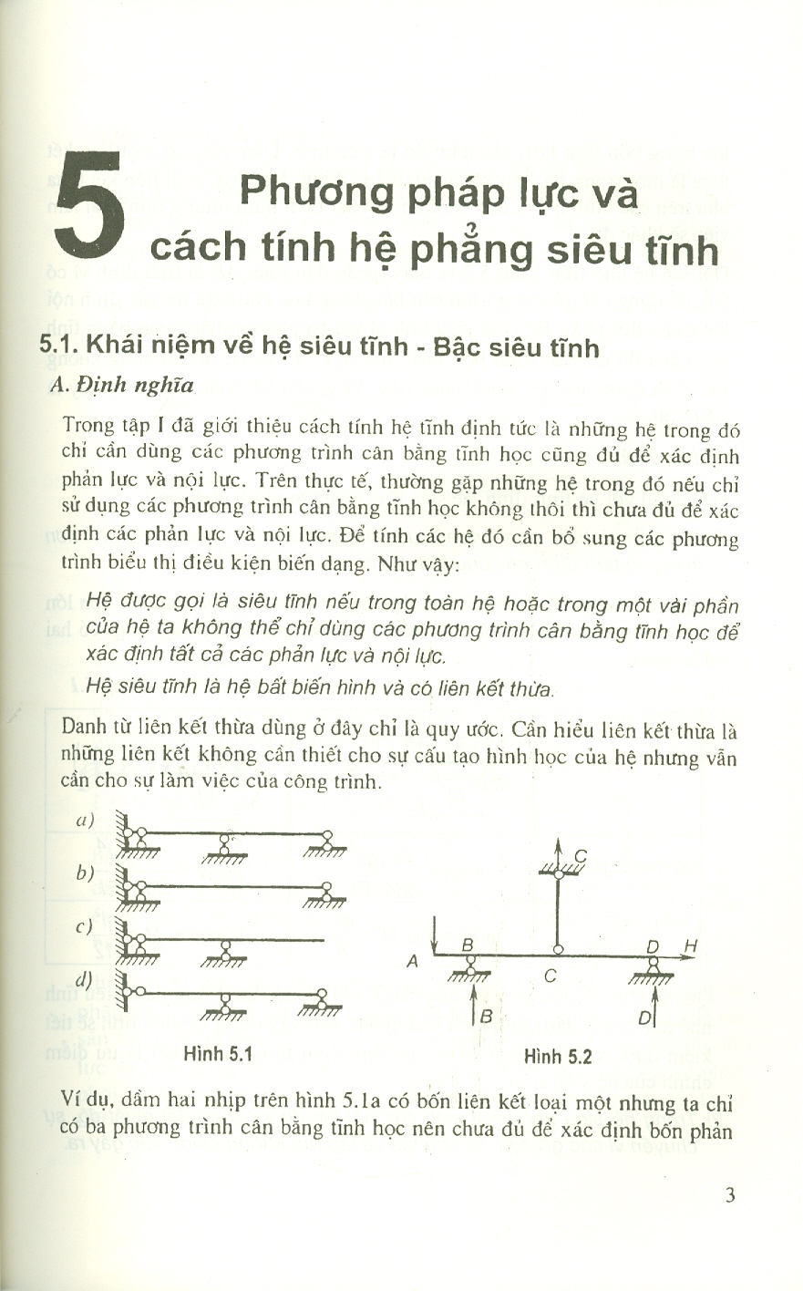 Cơ Học Kết Cấu Tập 2 - Hệ Siêu Tĩnh