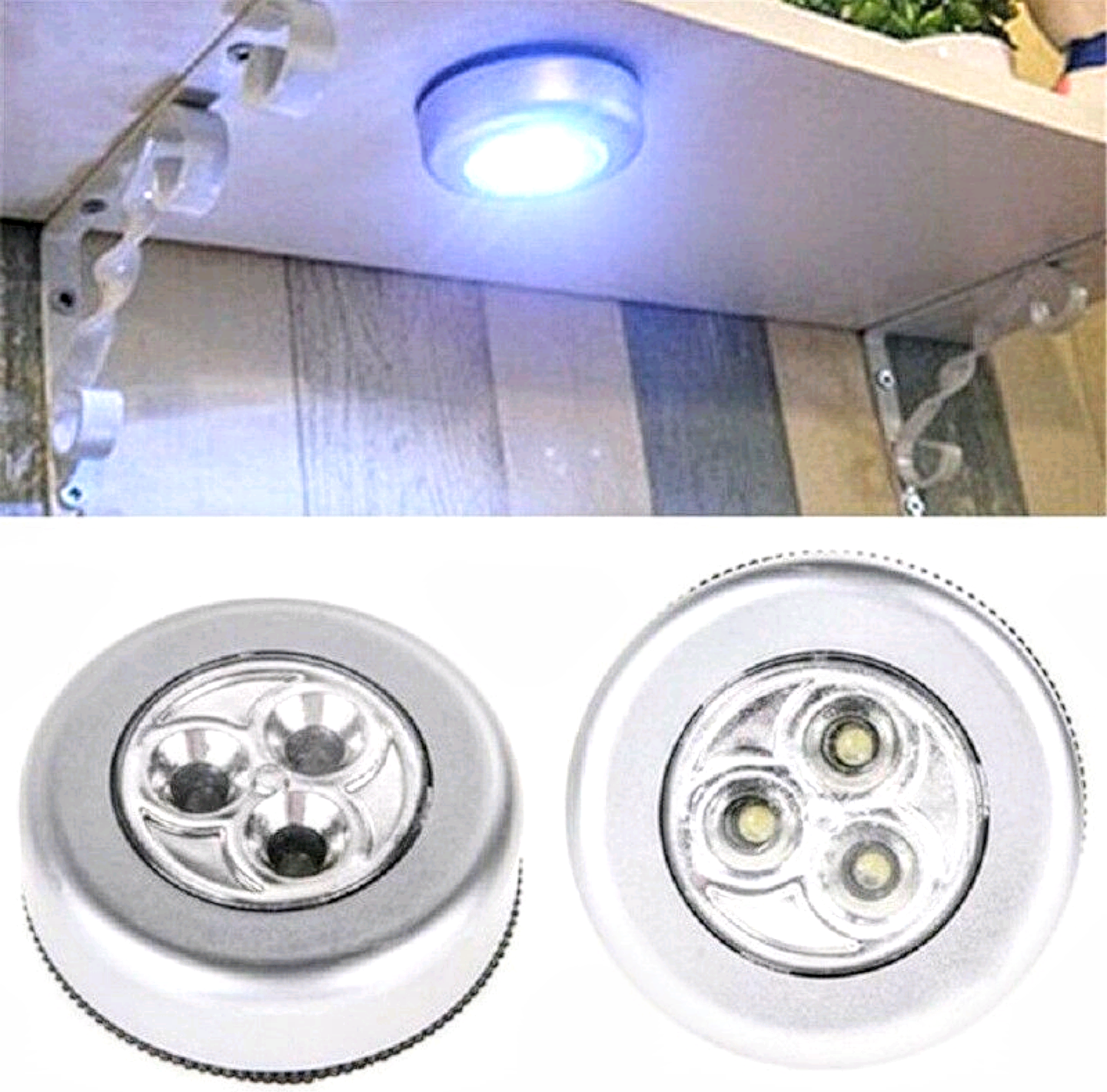 ĐÈN LED CHIẾU SÁNG KHÔNG DÂY GẮN TỦ QUẦN ÁO CẦU THANG NHỮNG CHỖ TỐI TIỆN DỤNG MẪU MỚI HÀNG CAO CẤP