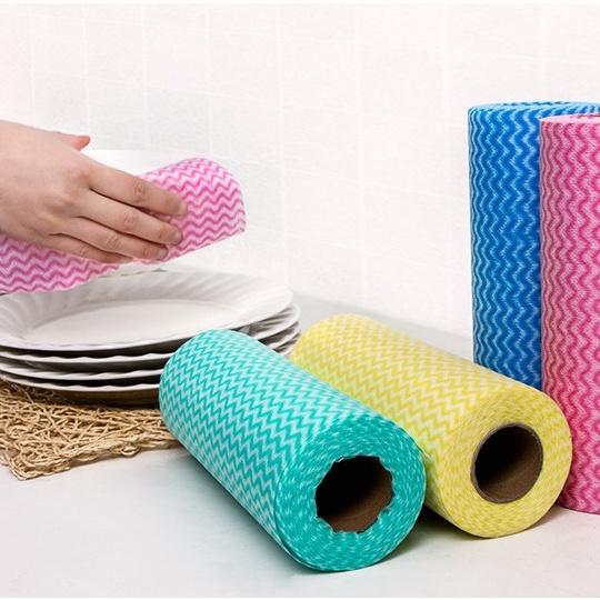 CUỘN KHĂN LAU BẾPKHĂN ĐA NĂNG LAU BÁT ĐĨA CỐC CHÉN MỀM MẠI THẤM HÚT NƯỚC SỬ DỤNG TRONG PHÒNG BẾP