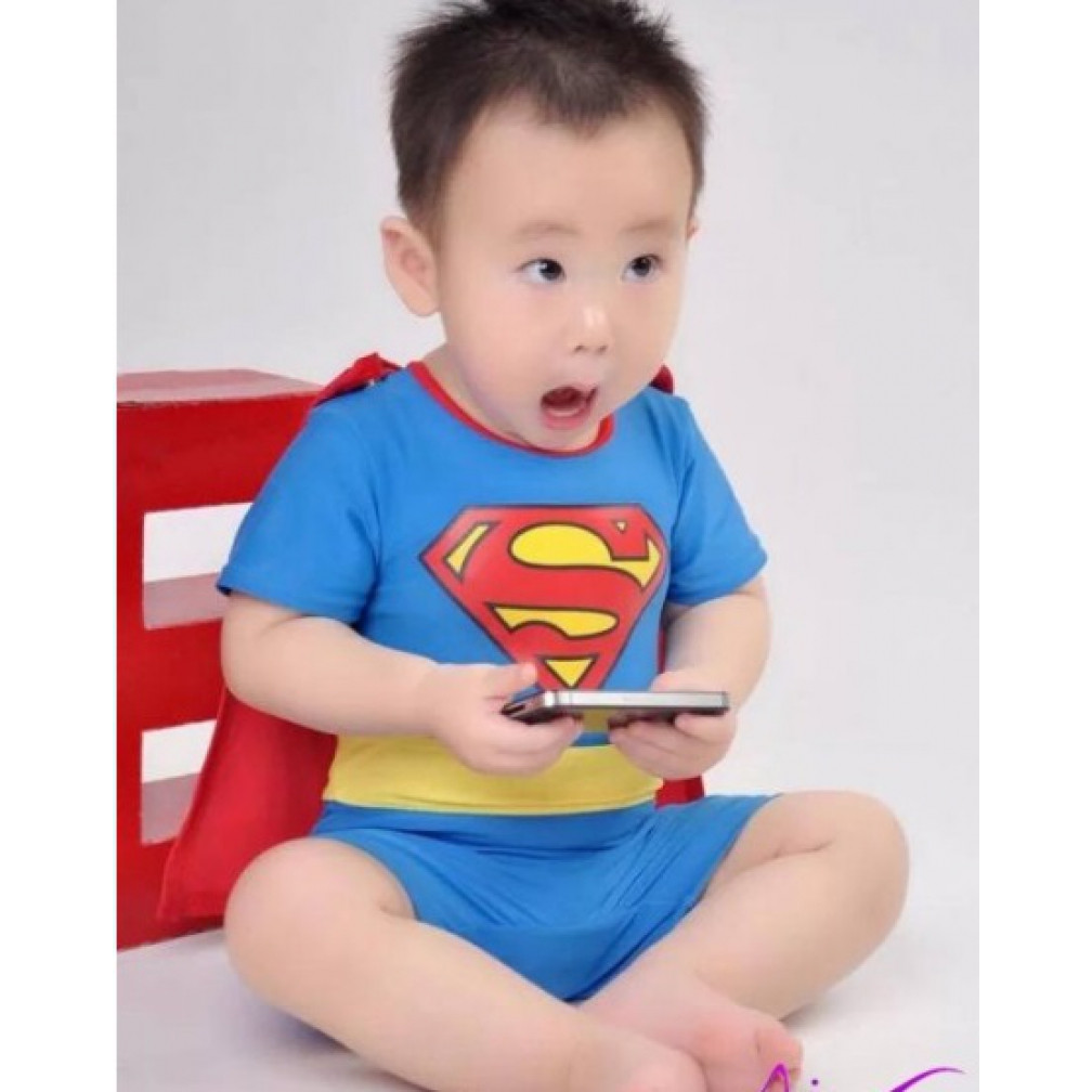 ĐỒ BƠI SIÊU NHÂN SUPERMAN CHO BÉ TRAI