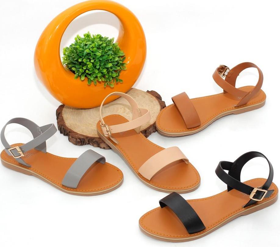 Giày Sandal Bệt Quai Ngang Pixie X555