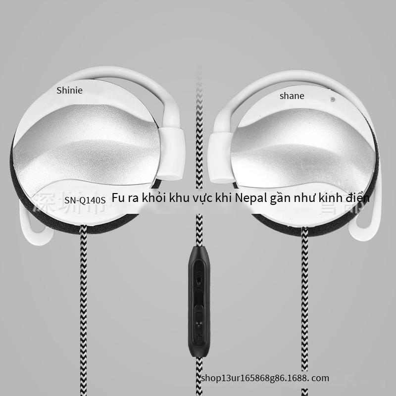 Tai nghe móc tai quảng cáo thể thao có dây thường được sử dụng loa siêu trầm điều khiển bằng dây gắn trên tai tai nghe gắn trên tai tai nghe điện thoại di động