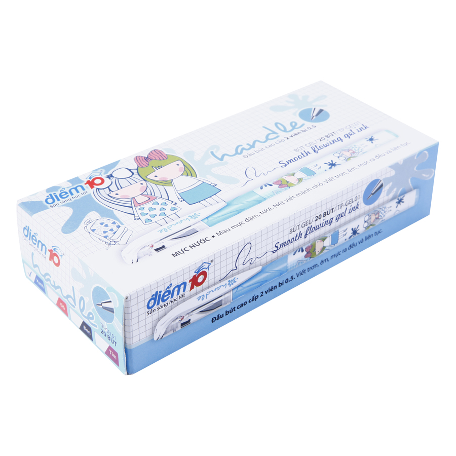 Hộp 20 Bút Gel Thiên Long TP - GEL01