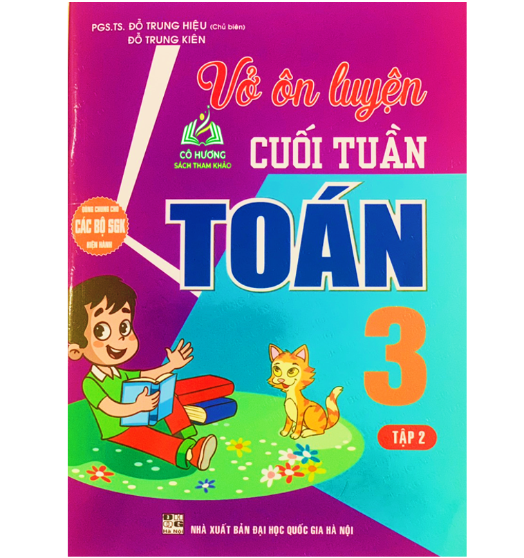 Sách - Vở ôn luyện cuối tuần toán 3 tập 1