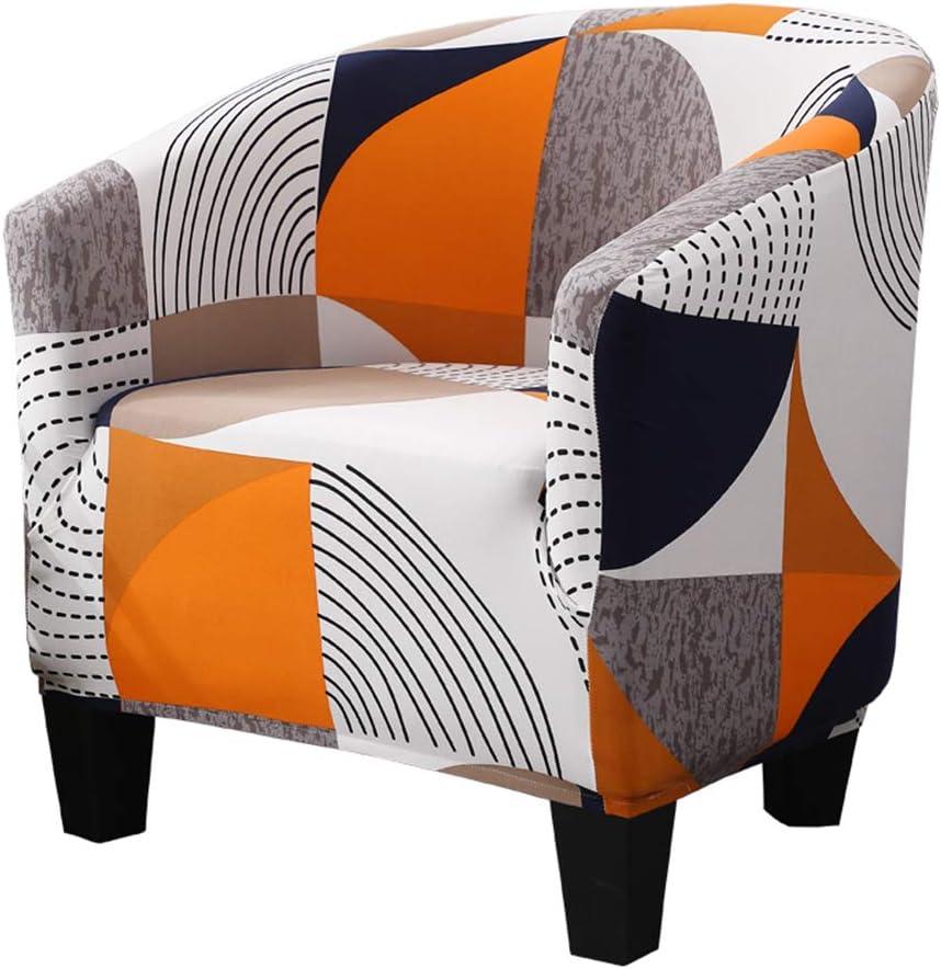 Chuyển Đổi Bọc Ghế Bành In Họa Tiết Hình Học Thư Giãn Câu Lạc Bộ Sofa Bọc Bồn Tắm Ghế Co Giãn Polyester Bọc Ghế
