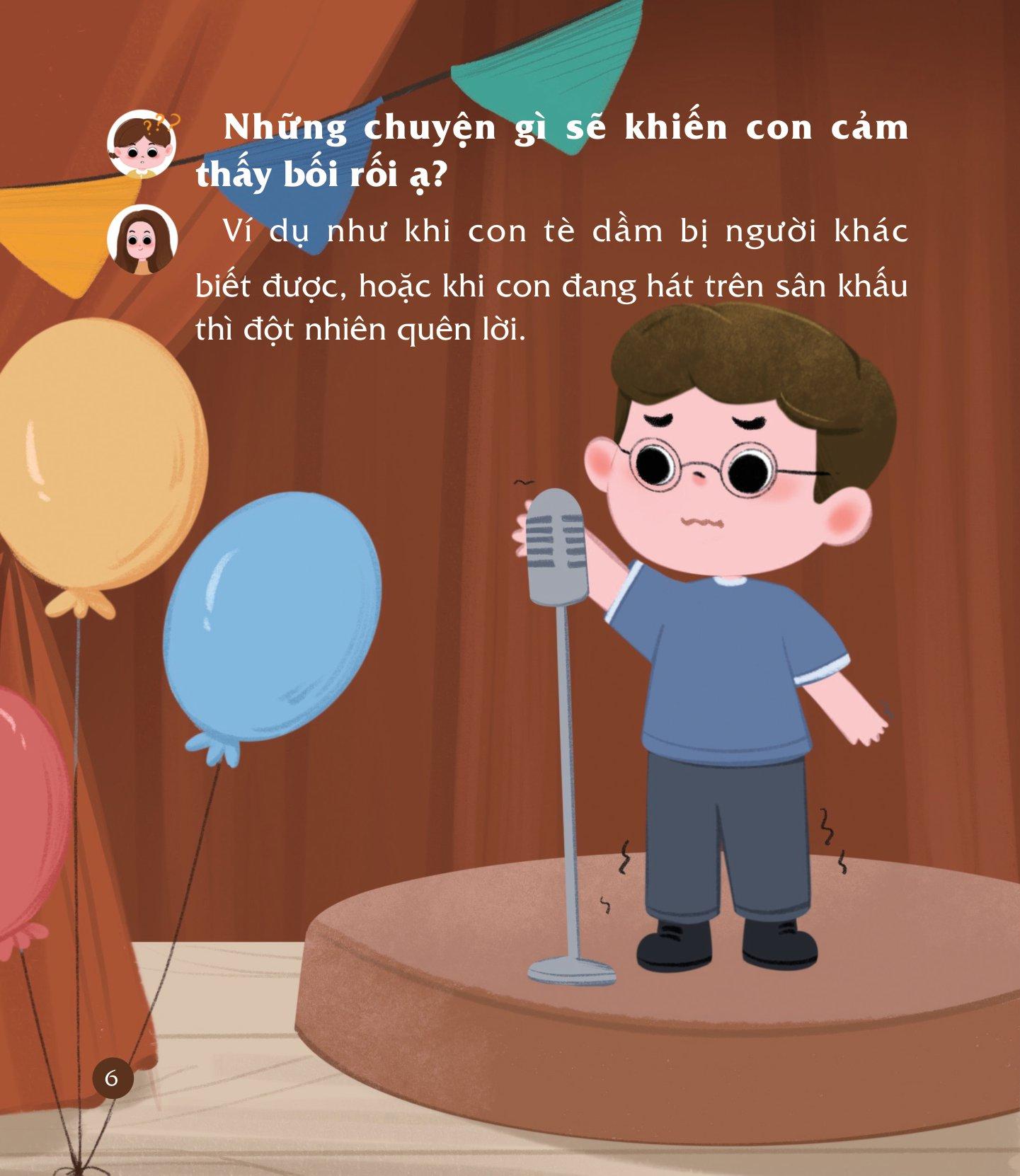 Cùng Con Nuôi Dưỡng Cảm Xúc Tích Cực - Con Không Bối Rối