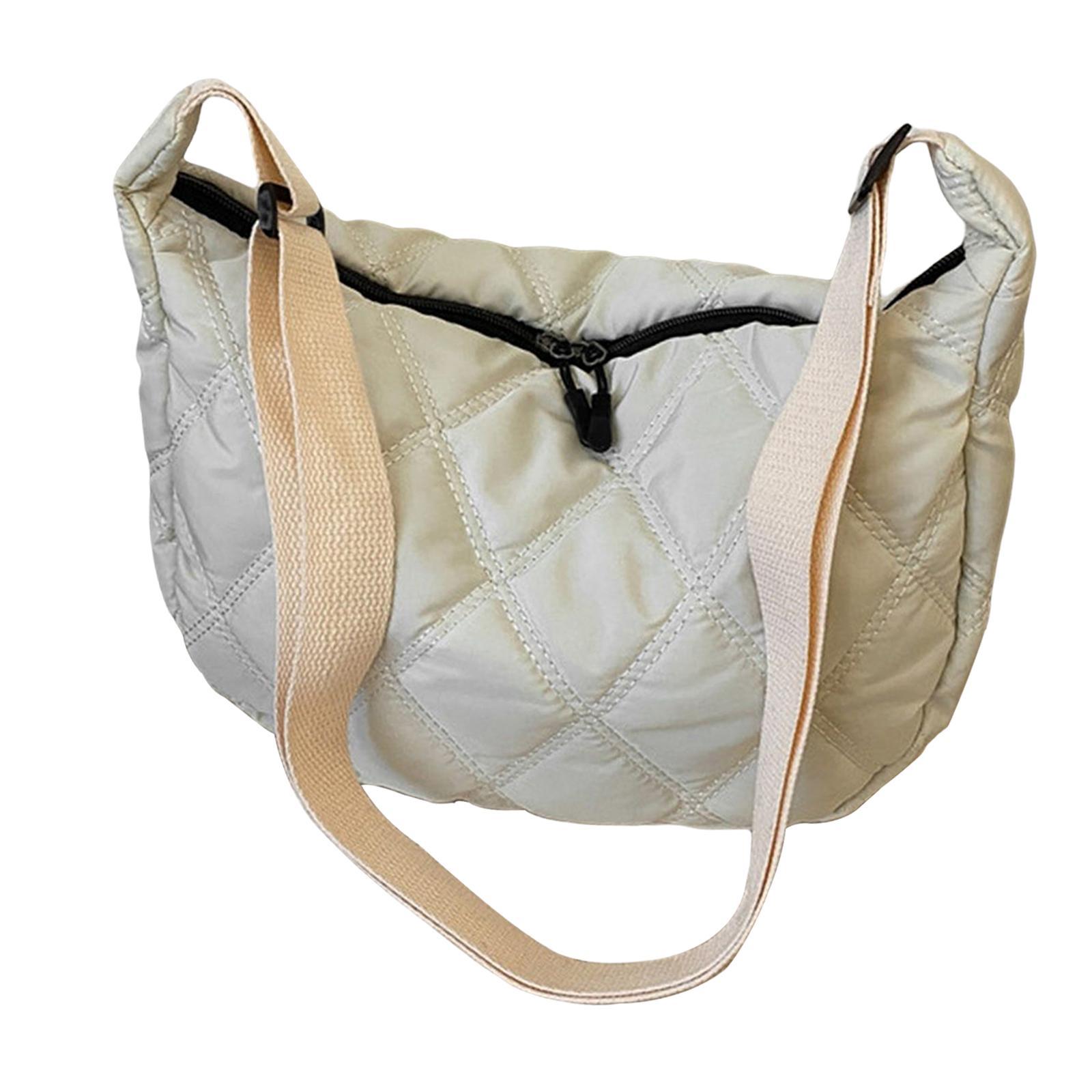 Women Crossbody Bags Oxford Cloth Shoulder Bag Big Capacity Tote Beach Dumpling Bun