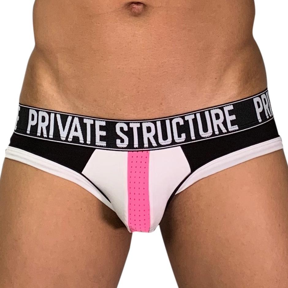 Quần lót nam Private Structure Underwear Mini Brief PMUZ3784 White