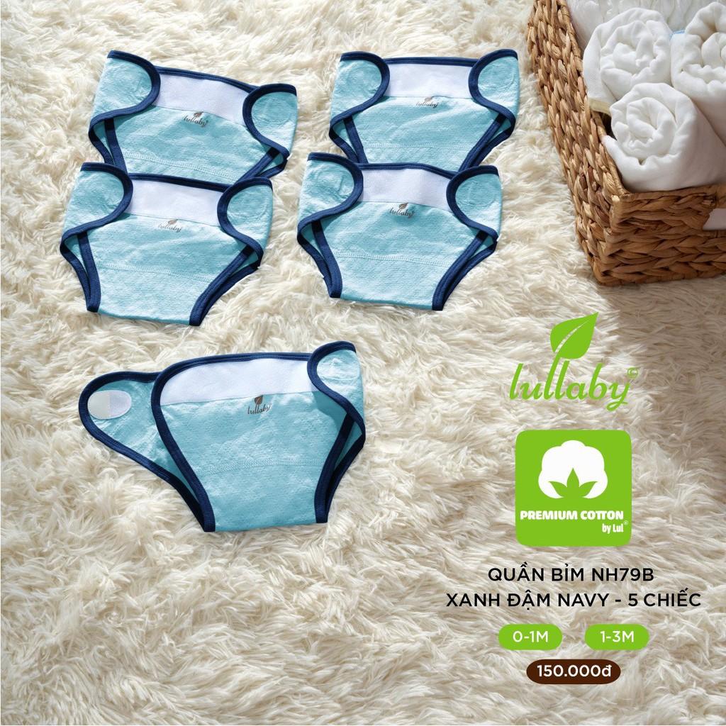 LULLABY - Set 5 chiếc quần bỉm cho bé sơ sinh NH79B