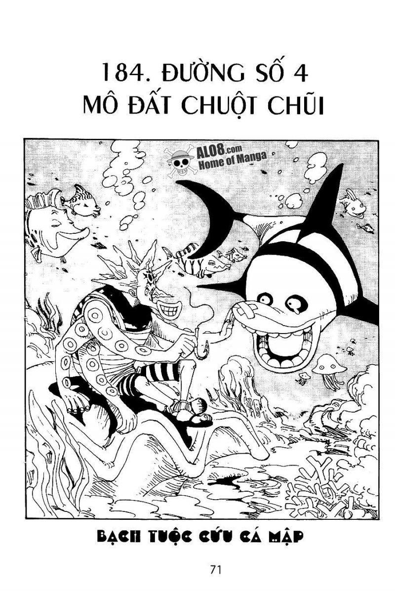 đảo hải tặc - one piece chapter 184 1