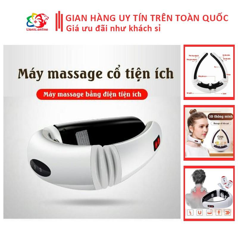 Máy massage cổ vai gáy 3D trị liệu cao cấp