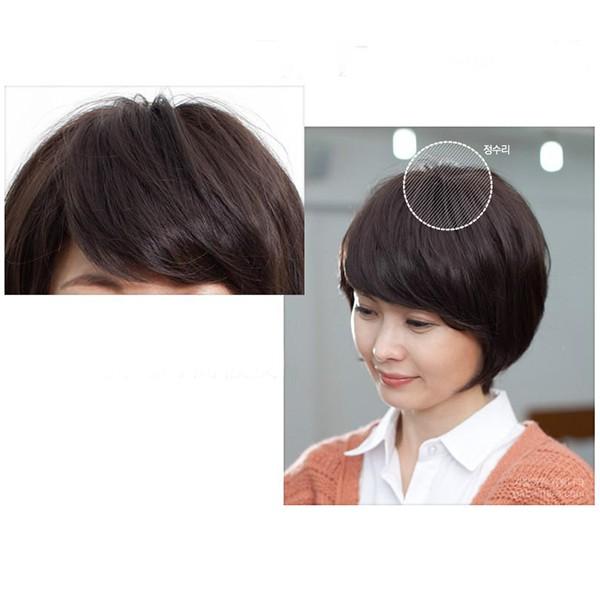 Tóc thật trung niên bằng tóc thật siêu da TGT-009