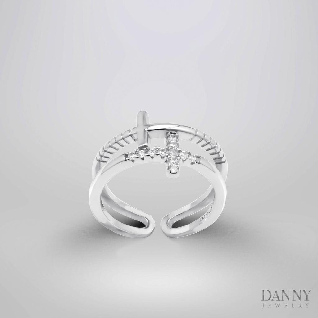 Nhẫn Nữ Danny Jewelry Bạc 925 Xi Rhodium NY8