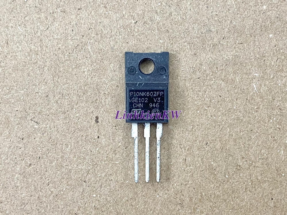 MOSFET N-CHANNEL FQPF10N60C P10NK60ZFP 10n65k3 10N60 TO-200 10A 600V Tháo Máy