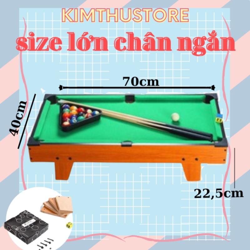 Bàn bida mini/ Bia gỗ Cỡ lớn đa chức năng cho trẻ em và người lớn