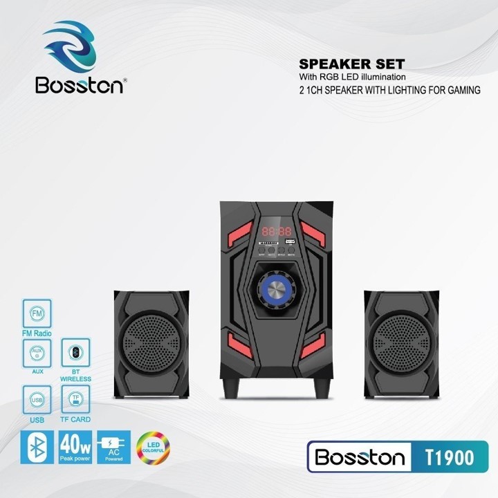 Loa vi tính Bosston bluetooth 2.1 T1900-BT