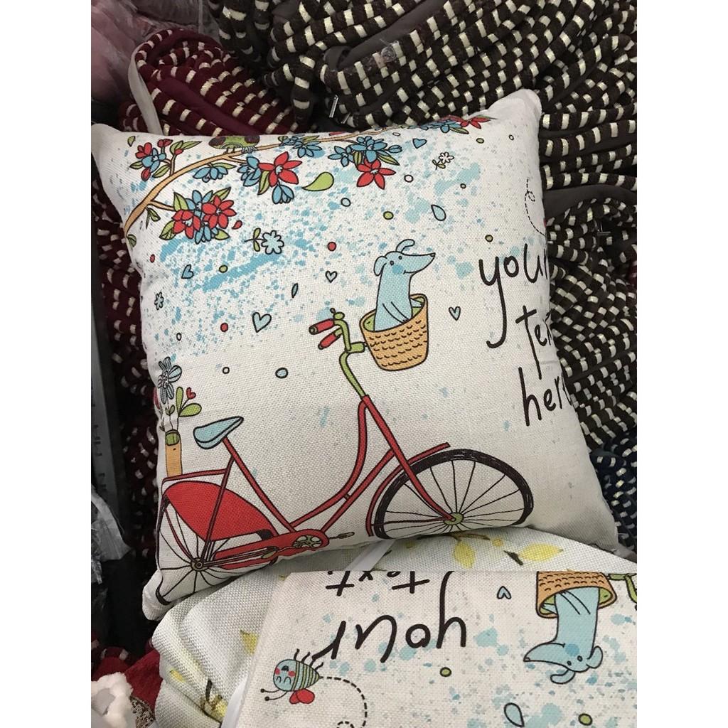 Vỏ Gối vuông sofa gối tựa lưng trang trí