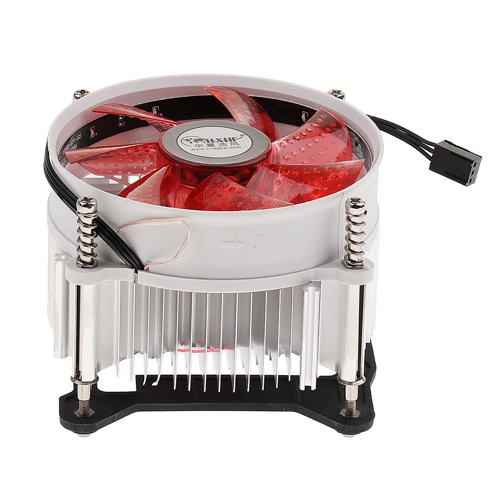 4Pin Computer CPU Cooling Cooler Fans Case Quiet Heatsinks 90x90mm