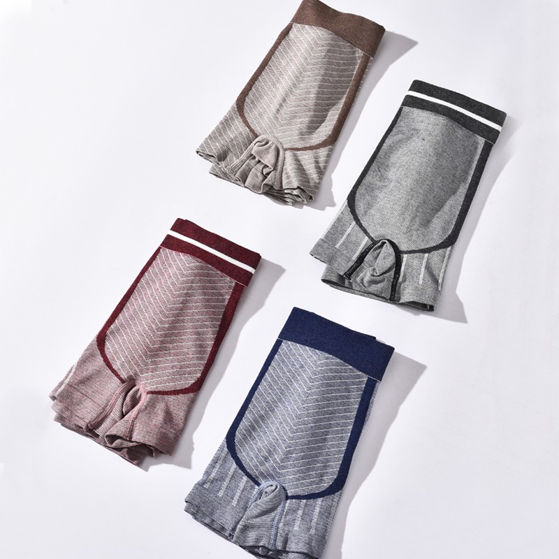 Quần Lót Nam KOJIBA Dáng Boxer Vải Sợi Tre Bamboo Dệt Kim Chống Mùi Kháng Khuẩn