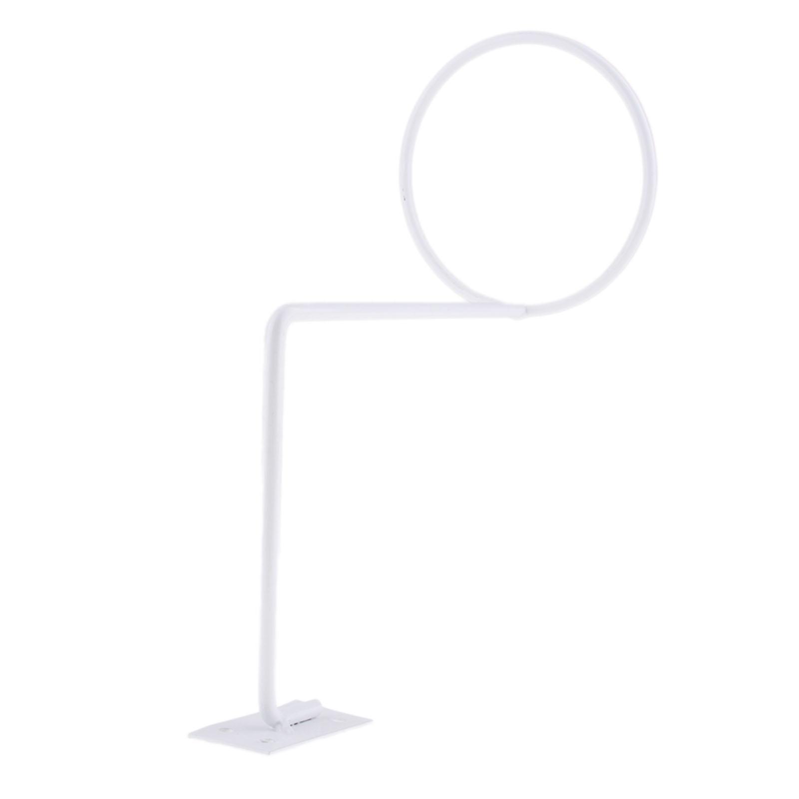 Hanger Wall Mount Display & Organize Storage Rack White