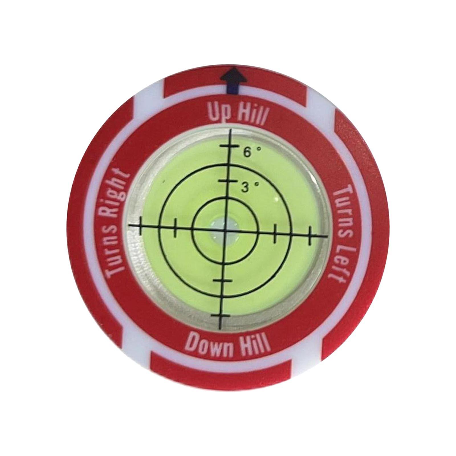 Golf Ball Marker Portable Hat Clip Outdoor Putting Aid Tool Golf Accessory