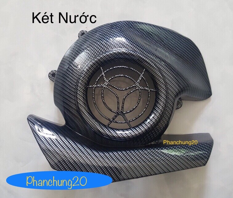 ỐP KÉT NƯỚC  DÙNG CHO ĐỜI XE YAMAHA GRANDE 2023 2024 CACBON
