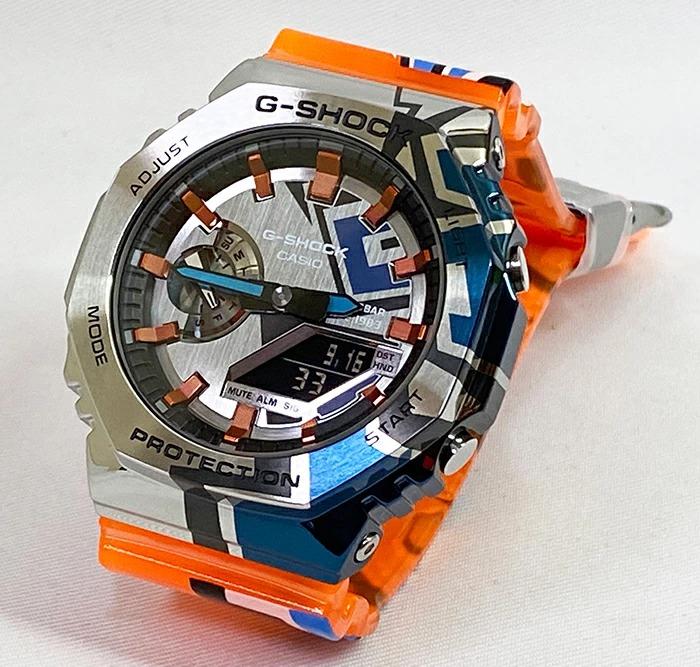 Đồng Hồ Nam Casio G-Shock GM-2100SS-1A Grafiti Chính Hãng - GM-2100SS-1ADR Carbon Core