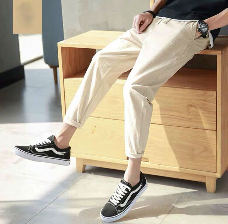 Quần Kaki Basic Unisex Nam Cá Tính