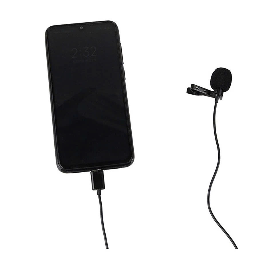 Micro Cho Điện Thoại, Máy Tính Bảng Android Cổng Type-C Thu Âm To, Rõ, Tương Thích Nhiều Dòng Điện Thoại - Hàng chính hãng