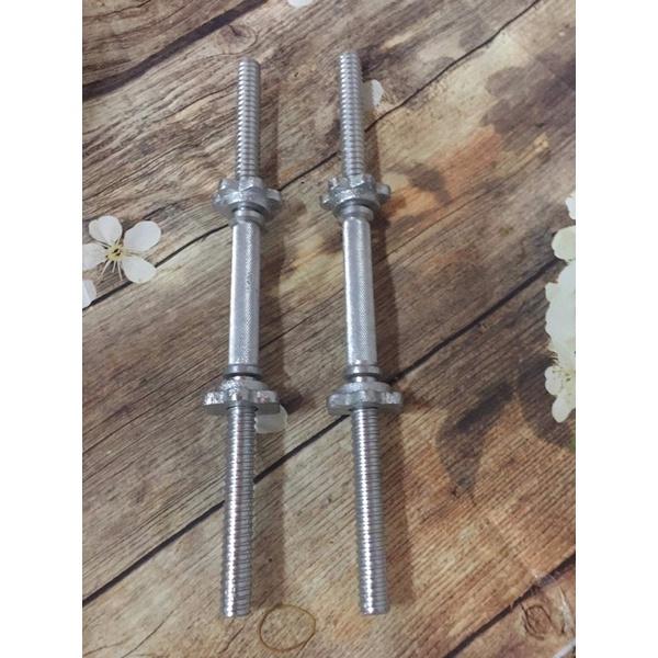 Đòn Tay Phi 27 Dài 50cm Lắp Full Tạ 100kg/ tay