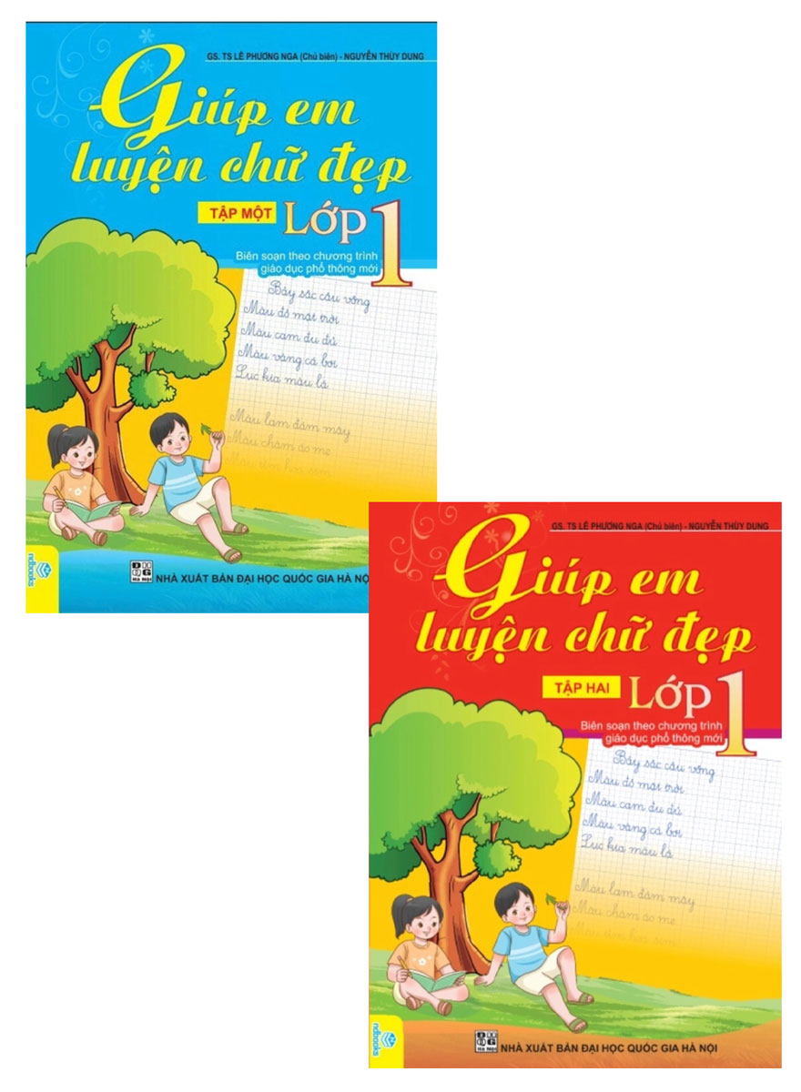 Combo Giúp Em Luyện Chữ Đẹp Lớp 1: Tập 1+2