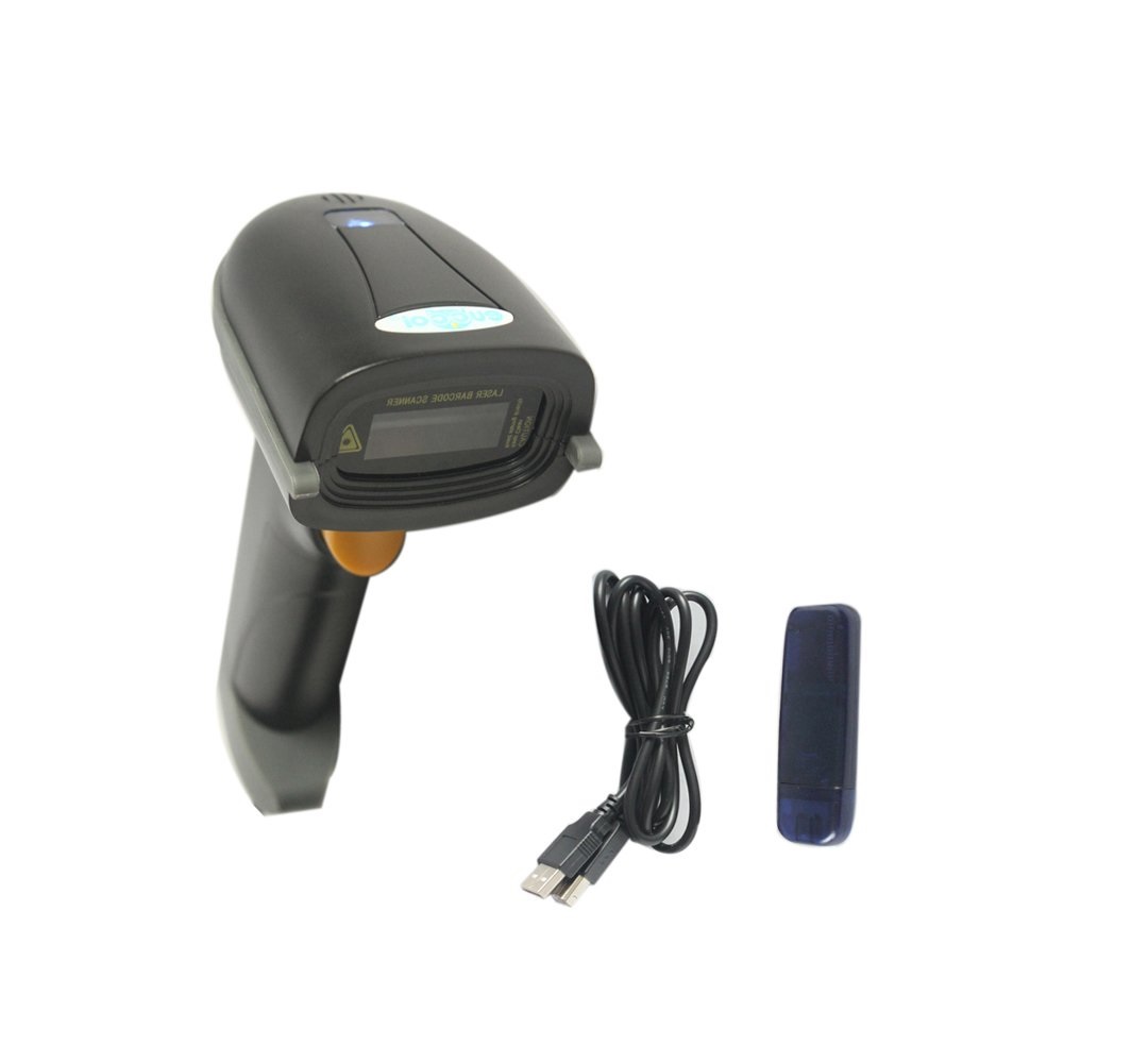 ROGTZ Máy Quét Mã Vạch Không Dây Cao Cấp 2.4G Tốc Độ Quét Siêu Nhanh 1D L002W - Hàng Nhập Khẩu