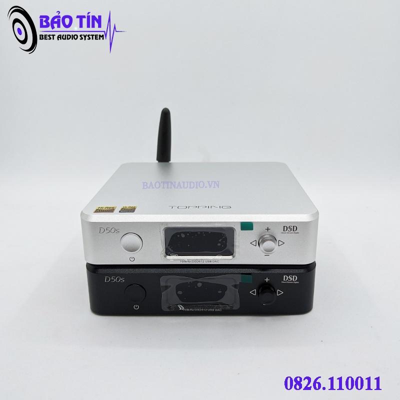 DAC TOPING D50s Tặng Kèm Dây Quang Mĩ 2M