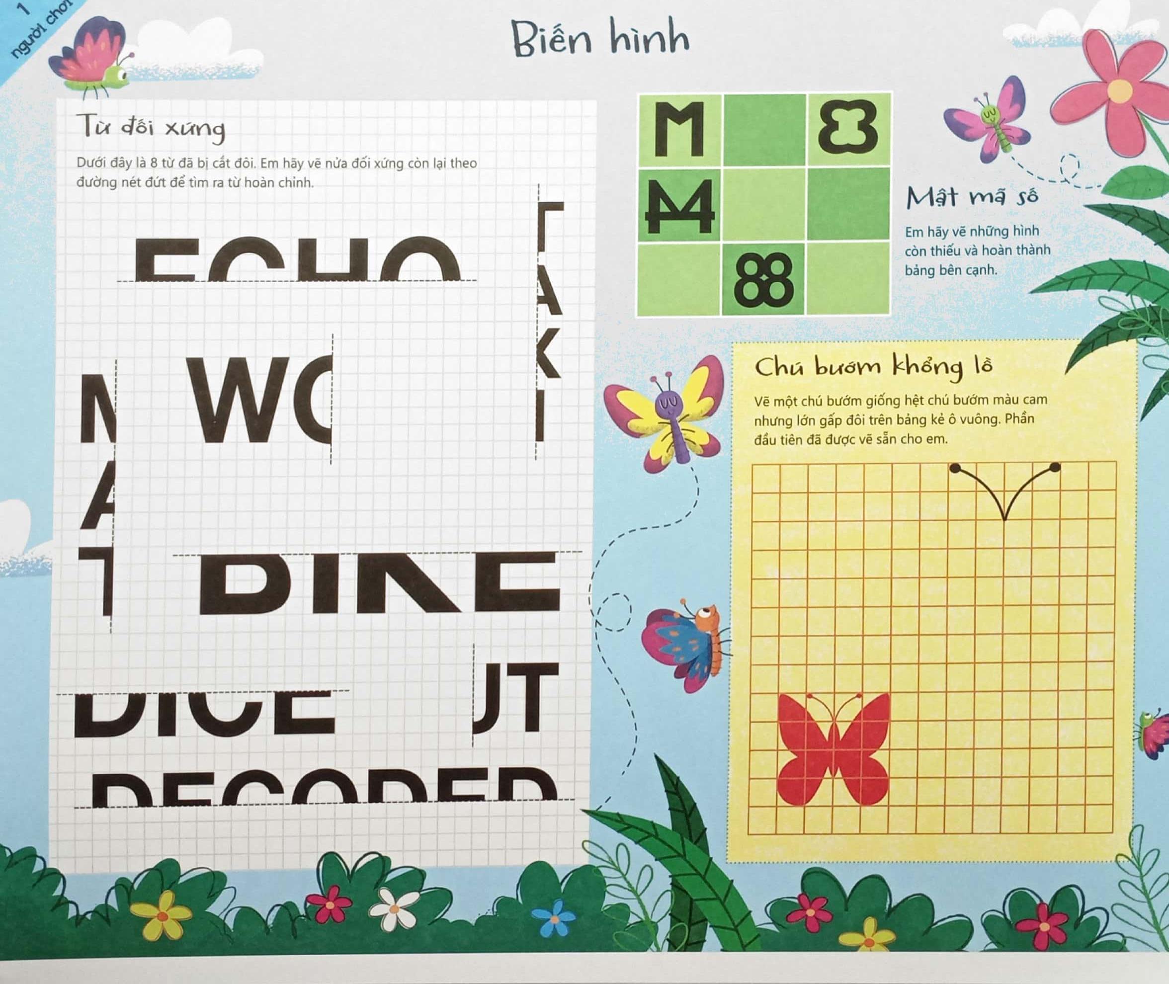 Cuốn Sách Khổng Lồ Về Trò Chơi Tư Duy - Big Pencil And Paper Games Pad