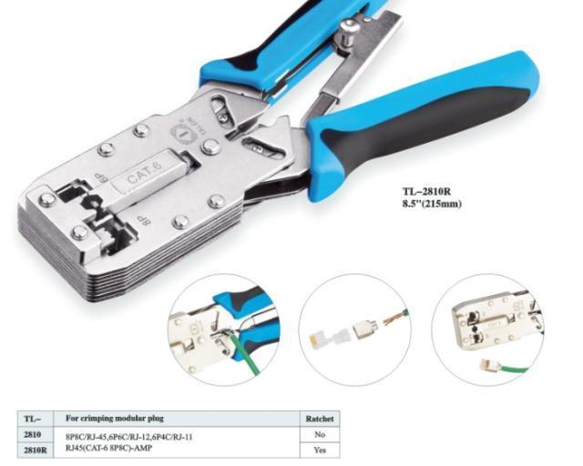 Kìm bấm mạng đa năng cat6 Talon TL-2810R
