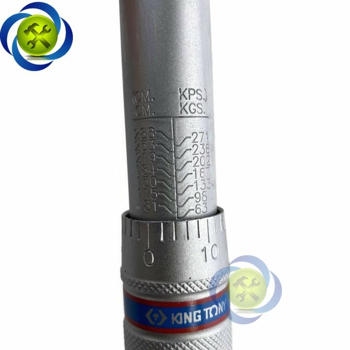 Cần siết lực 3/8 Kingtony 34323-1B   dài 280mm