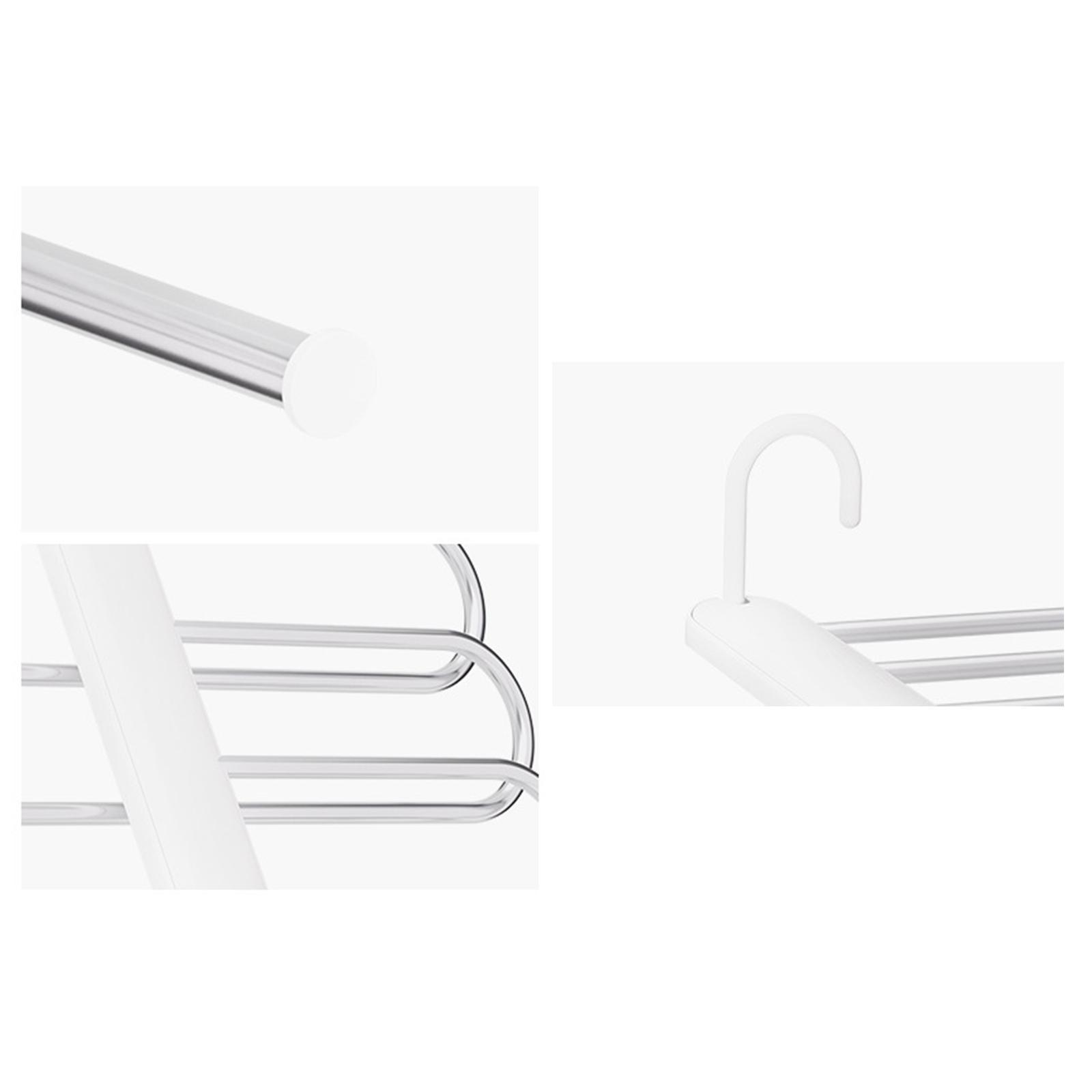 Multipurpose Folding Pants Hanger Clothes Hanger for Wardrobe Laundry Room
