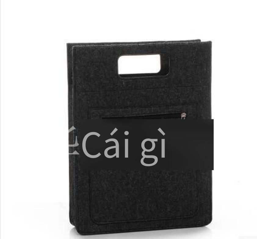 Phong cách mới nhất di động túi nỉ máy tính túi máy tính xách tay túi lót máy tính bảng tay áo bảo vệ túi tập tin nỉ