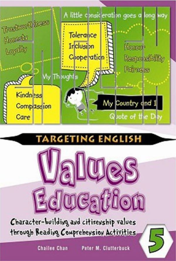 Targeting English Values Education Through Comprehension Book 5