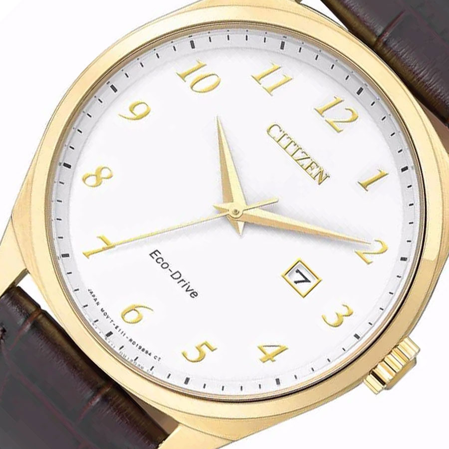 Đồng Hồ Nam Citizen Dây Da BM7322-06A - Mặt Trắng
