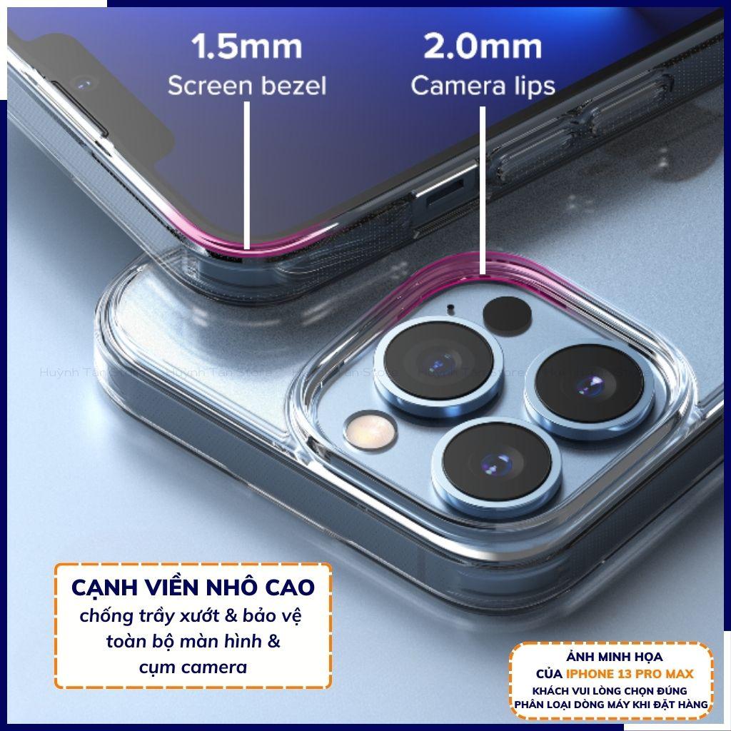 Ốp lưng ip 13 pro max ip 13 pro RINGKE chính hãng trong suốt chống sốc FUSION X chống ố vàng điện thoại huỳnh tân - Hàng nhập khẩu