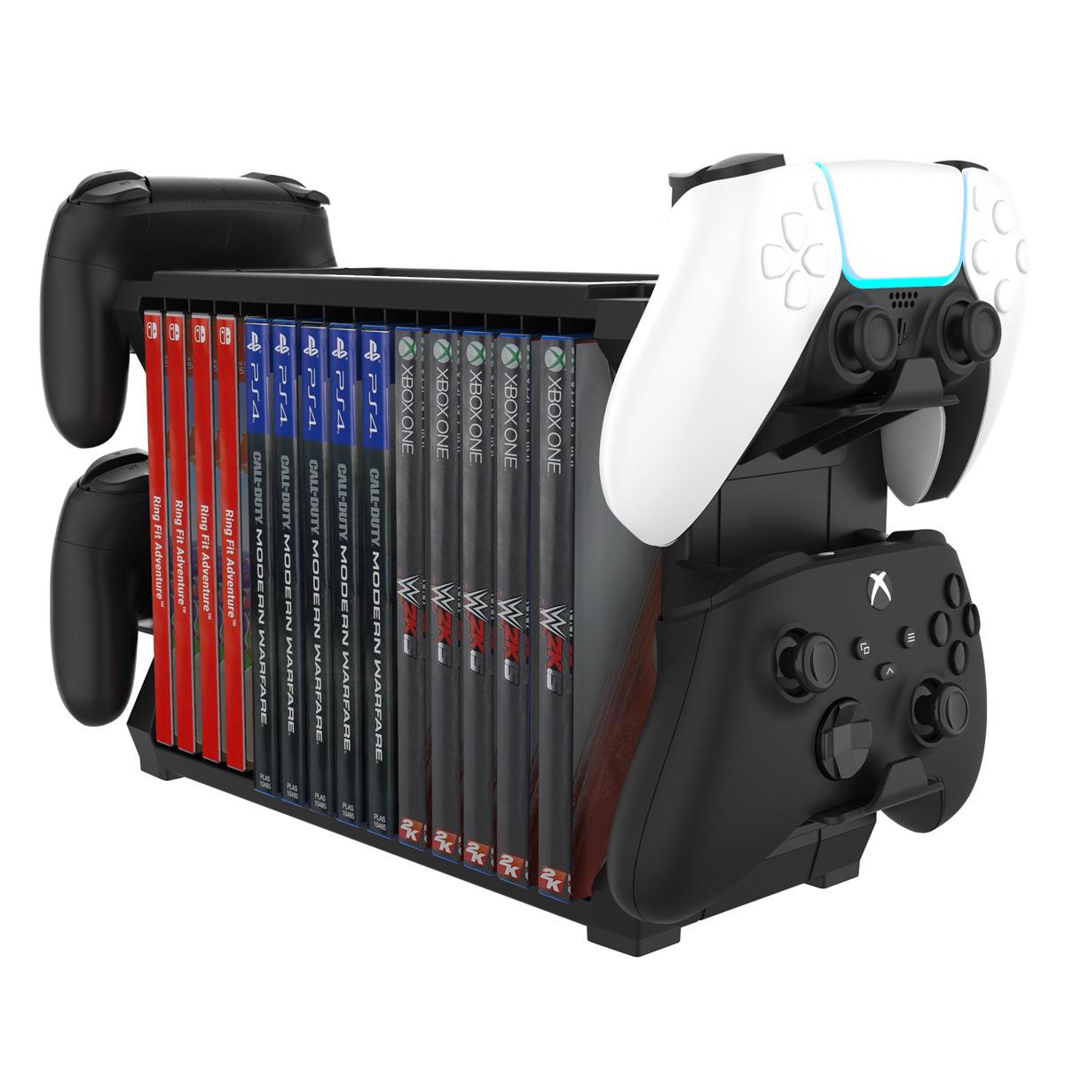 Tháp lưu trữ trò chơi đa chức năng cho PS5 / Nintendo Switch / Xbox Series S / X